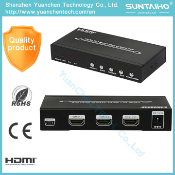 2X1 Multi-Viewer V1.3 HDMI Switcher con Pip